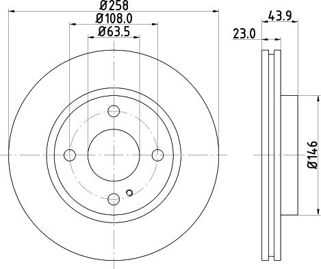 Mintex MDC1907C - Discofreno www.autoricambit.com