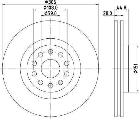 ATE 428179 - Discofreno www.autoricambit.com