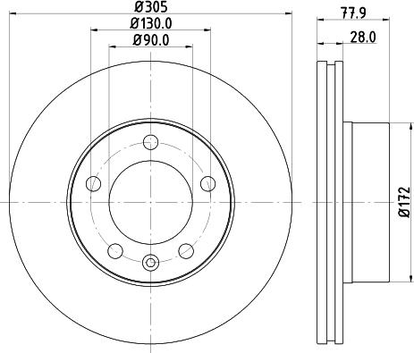 Mintex MDK0243 - Kit freno, Freno a disco www.autoricambit.com