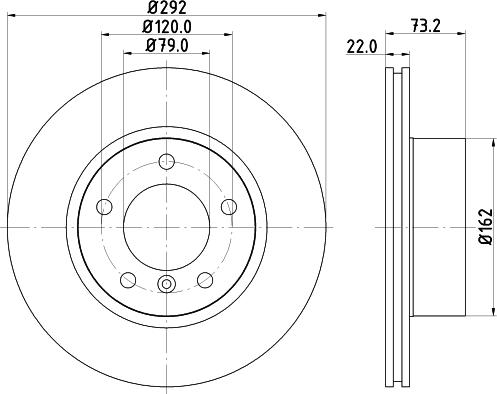 Mintex MDC1646C - Discofreno www.autoricambit.com