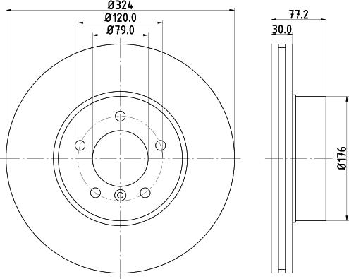 Mintex MDC81659C - Discofreno www.autoricambit.com