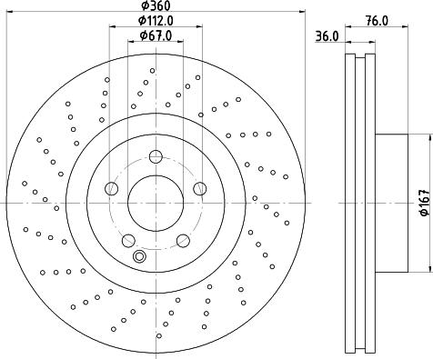 Mintex MDC1667 - Discofreno www.autoricambit.com