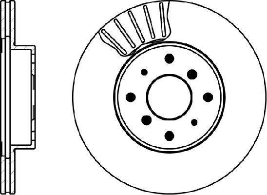 Mintex MDC1111 - Discofreno www.autoricambit.com