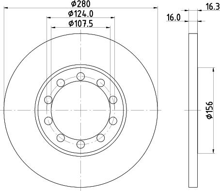 Mintex MVK0019 - Kit freno, Freno a disco www.autoricambit.com