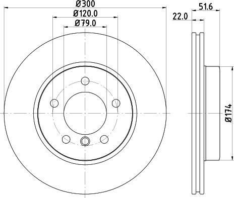 Mintex MDC1383C - Discofreno www.autoricambit.com