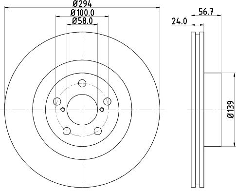 Mintex MDC1377 - Discofreno www.autoricambit.com