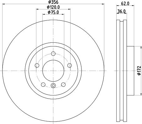 Mintex MDC1765 - Discofreno www.autoricambit.com