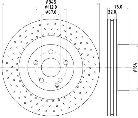 Mintex MDC1781 - Discofreno www.autoricambit.com