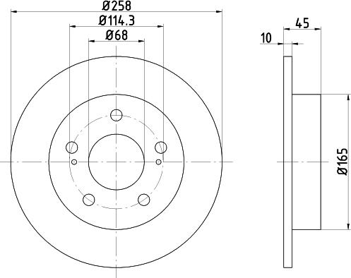 Mintex MDC862 - Discofreno www.autoricambit.com