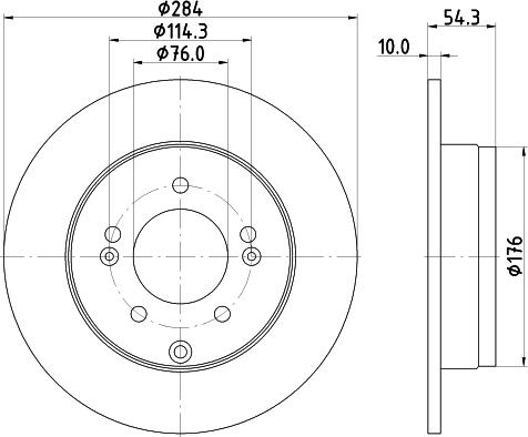 Mintex MDC82013C - Discofreno www.autoricambit.com