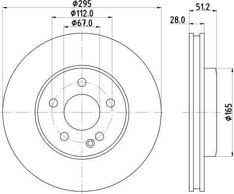 Mintex MDC82537C - Discofreno www.autoricambit.com