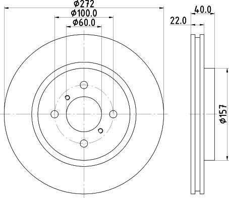 Mintex MDC2526 - Discofreno www.autoricambit.com