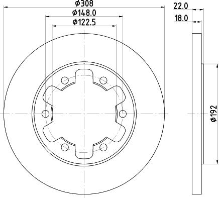 Mintex MDC2698 - Discofreno www.autoricambit.com