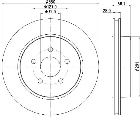 Mintex MDC2627 - Discofreno www.autoricambit.com