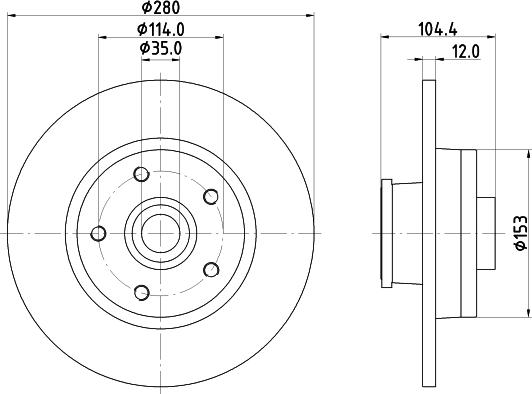 Mintex MVK0076 - Kit freno, Freno a disco www.autoricambit.com