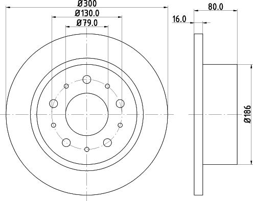 Mintex MDC2058 - Discofreno www.autoricambit.com