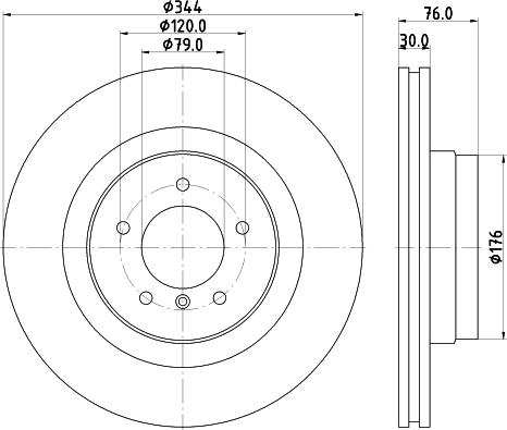 Mintex MDC2106 - Discofreno www.autoricambit.com