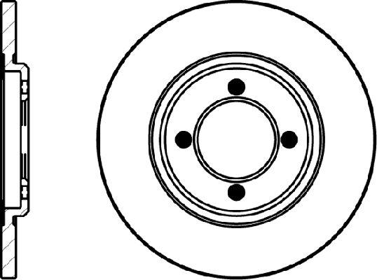 Mintex MDC280 - Discofreno www.autoricambit.com