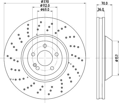 Mintex MDC2825C - Discofreno www.autoricambit.com