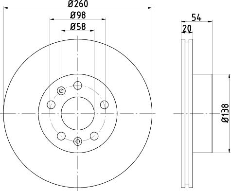 Mintex MDC239 - Discofreno www.autoricambit.com