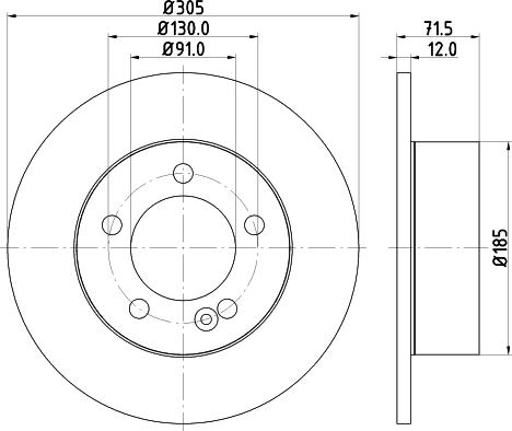 Mintex MVK0085 - Kit freno, Freno a disco www.autoricambit.com