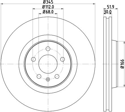 Mintex MDC2262 - Discofreno www.autoricambit.com