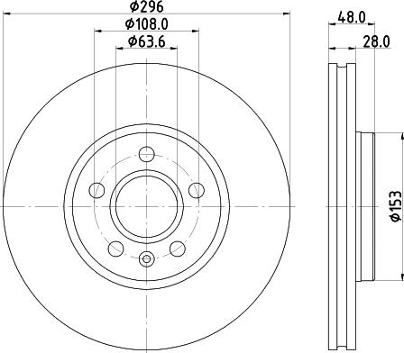 Mintex MDC2762 - Discofreno www.autoricambit.com