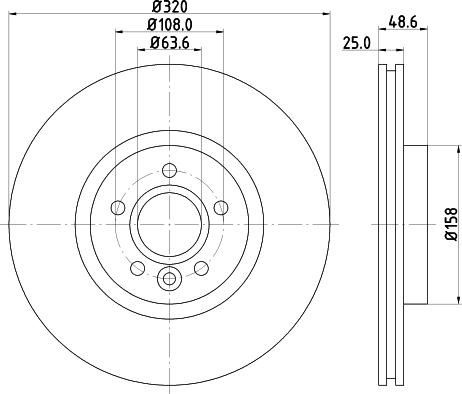 Mintex MDC2739 - Discofreno www.autoricambit.com