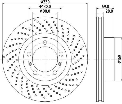 Mintex MDC2730R - Discofreno www.autoricambit.com