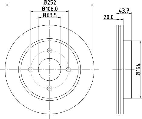 Mintex MDK0164 - Kit freno, Freno a disco www.autoricambit.com