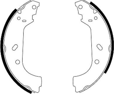 Mintex MFR407 - Kit freno, freni a tamburo www.autoricambit.com