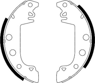 Mintex MFR55 - Kit freno, freni a tamburo www.autoricambit.com