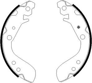 Mintex MFR566 - Kit freno, freni a tamburo www.autoricambit.com