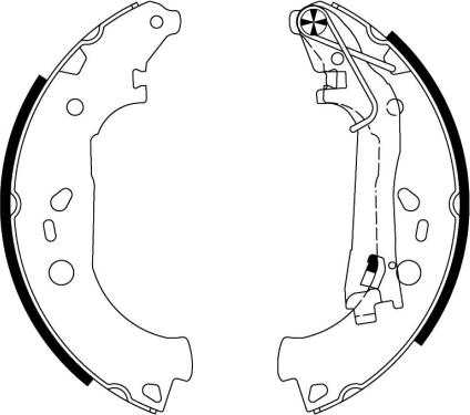 Mintex MFR579 - Kit freno, freni a tamburo www.autoricambit.com