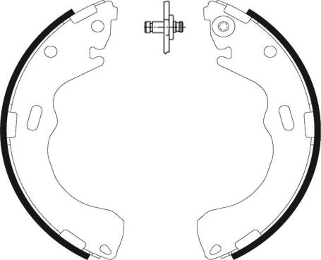 Mintex MFR603 - Kit freno, freni a tamburo www.autoricambit.com