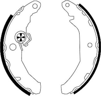 Mintex MFR173 - Kit freno, freni a tamburo www.autoricambit.com