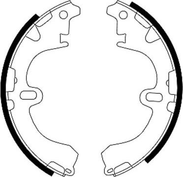 Mintex MFR339 - Kit freno, freni a tamburo www.autoricambit.com