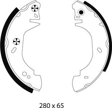 Mintex MFR330 - Kit freno, freni a tamburo www.autoricambit.com