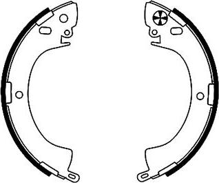 Mintex MFR215 - Kit freno, freni a tamburo www.autoricambit.com