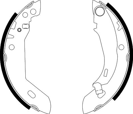 Mintex MFR223 - Kit freno, freni a tamburo www.autoricambit.com