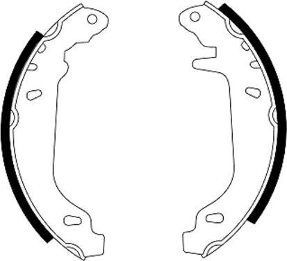 Mintex MFR270 - Kit freno, freni a tamburo www.autoricambit.com