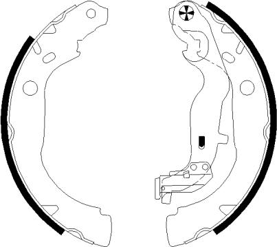 Mintex MFR746 - Kit freno, freni a tamburo www.autoricambit.com