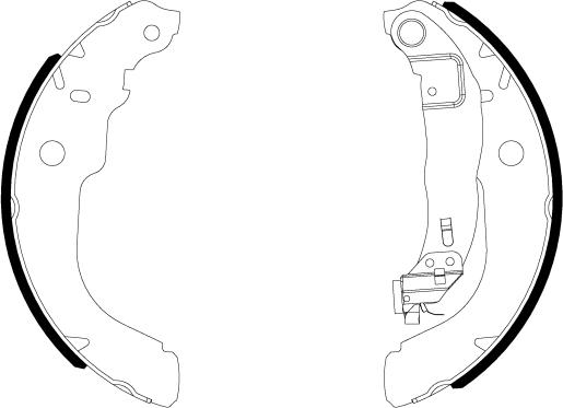 Mintex MFR760 - Kit freno, freni a tamburo www.autoricambit.com