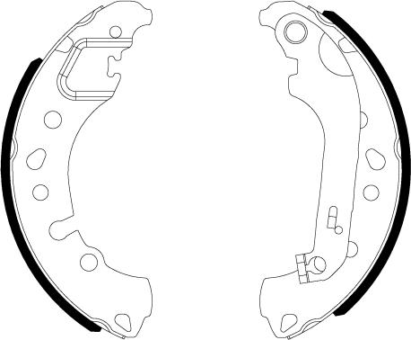 Mintex MFR761 - Kit freno, freni a tamburo www.autoricambit.com