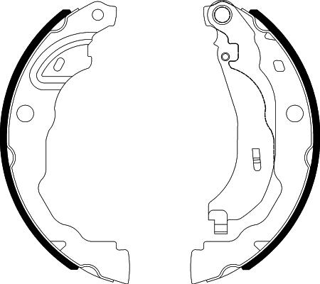 Mintex MFR784 - Kit freno, freni a tamburo www.autoricambit.com