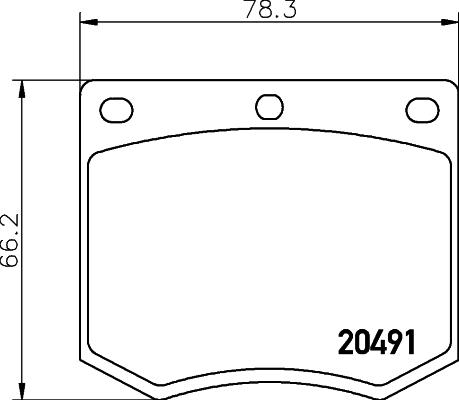 Mintex MGB633 - Kit pastiglie freno, Freno a disco www.autoricambit.com