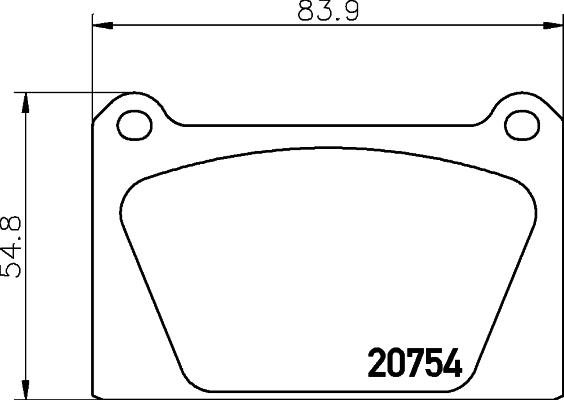 Mintex MLB65 - Kit pastiglie freno, Freno a disco www.autoricambit.com