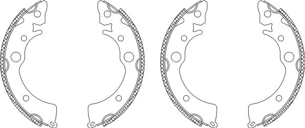 Mintex MSK094 - Kit freno, freni a tamburo www.autoricambit.com