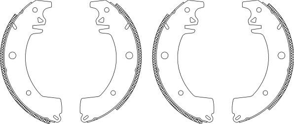 Mintex MSK069 - Kit freno, freni a tamburo www.autoricambit.com