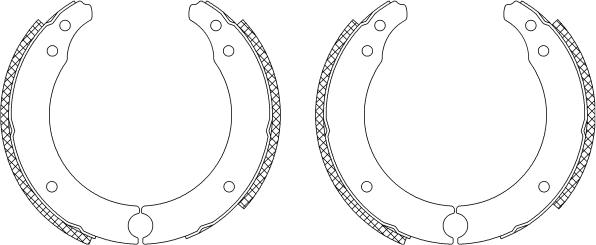 Mintex MSK038 - Kit freno, freni a tamburo www.autoricambit.com